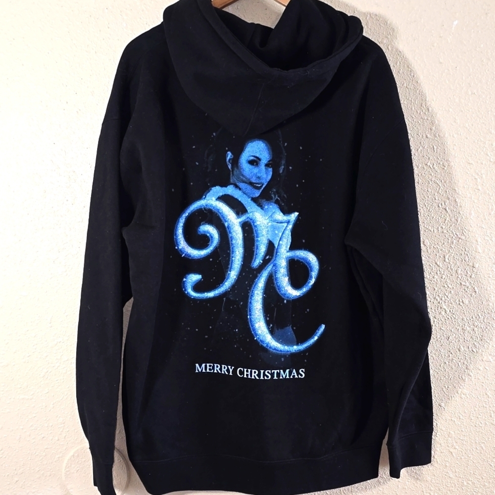 Mariah Carey Official Christmas Zipper Up Hoddie